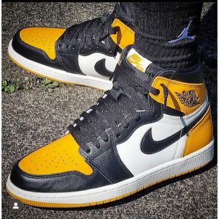 ナイキ(NIKE)のAir Jordan1 Retro High Og taxi 27.0(スニーカー)