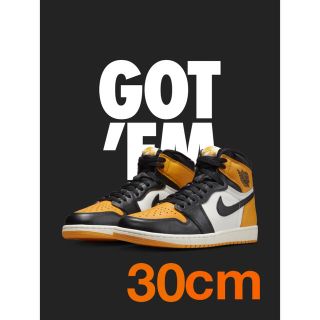 ナイキ(NIKE)のNike Air Jordan 1 High OG Taxi 30cm(スニーカー)