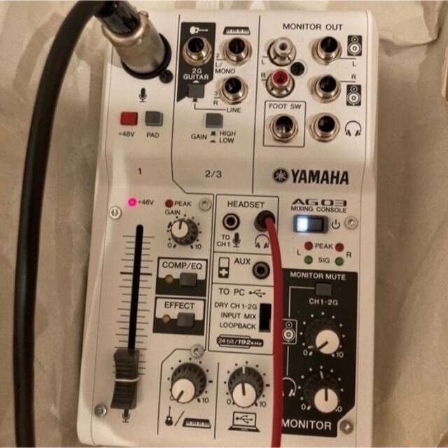 YAMAHA ヤマハ インターフェース AG03 録音12点セット 7