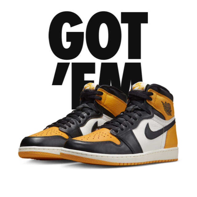 メンズNike Air Jordan 1 Retro High OG “Taxi”