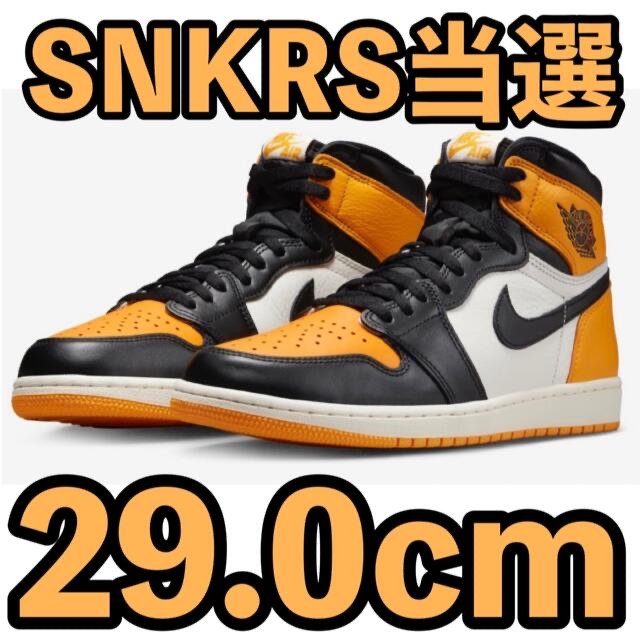 Nike Air Jordan 1 High OG Taxi タクシー 29cm完売