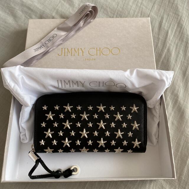 JIMMY CHOO(ジミーチュウ)の長財布　ジミーチュウ　黒　フィリパ メンズのファッション小物(長財布)の商品写真
