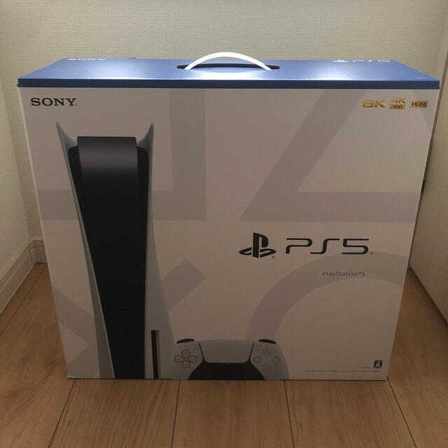 PlayStation(プレイステーション)のPS5 新品未使用 エンタメ/ホビーのゲームソフト/ゲーム機本体(家庭用ゲーム機本体)の商品写真