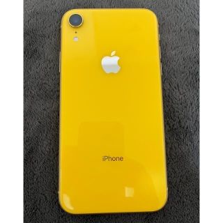 Apple iPhone XR イエロー GB SIMフリー の通販 by かん's shop
