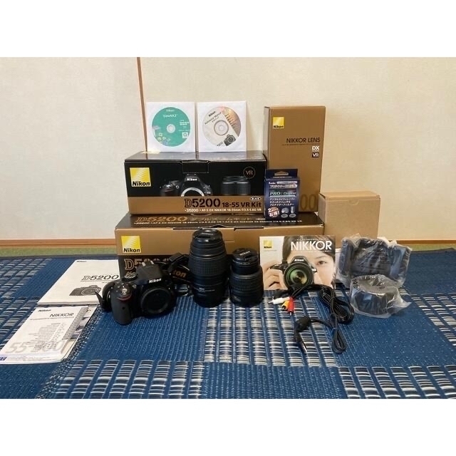 Nikon D5200 Wズームキットニコン