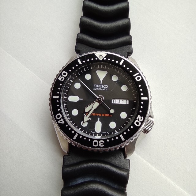 【廃盤】SEIKO セイコー　ブラックボーイ　7s26-0020  SKX007