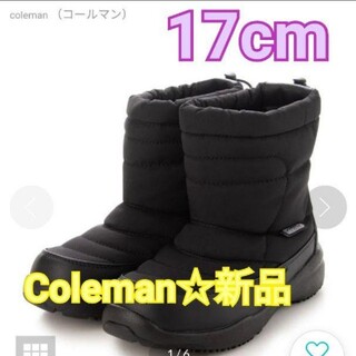 コールマン(Coleman)の新品★定価5390円のColeman KIDS用ブーツ(ブラック)(ブーツ)