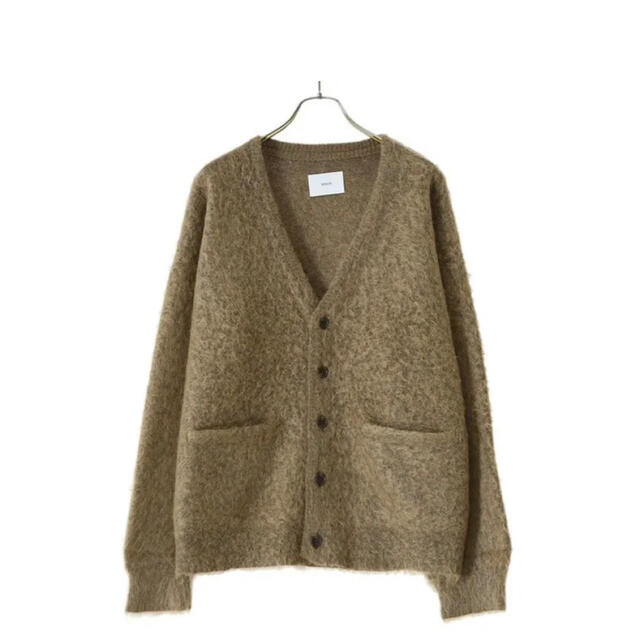 stein kid mohair cardigan L