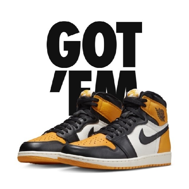 Nike Air Jordan 1 High OG "Taxi"newtrainers