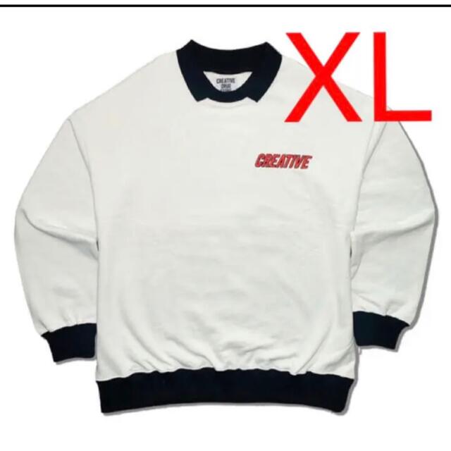 GDC(ジーディーシー)のcreative drug store Collar Sweatshirt XL メンズのトップス(スウェット)の商品写真