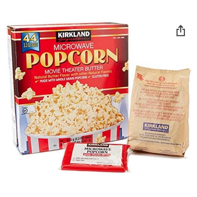 コストコ(コストコ)のCostco⸝⋆🍿⸝⋆ポップコーン【カークランド】5個set 食品/飲料/酒の食品(菓子/デザート)の商品写真