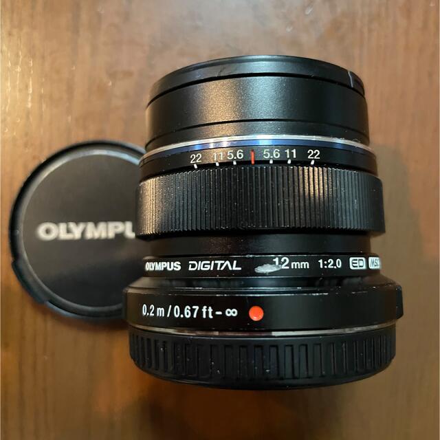 OLYMPUS(オリンパス)のOlympus 12mm F2.0 ED MSC スマホ/家電/カメラのカメラ(レンズ(単焦点))の商品写真