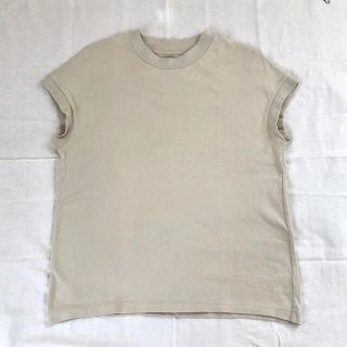 ムジルシリョウヒン(MUJI (無印良品))の太番手天竺編みフレンチスリーブTシャツ(Tシャツ(半袖/袖なし))