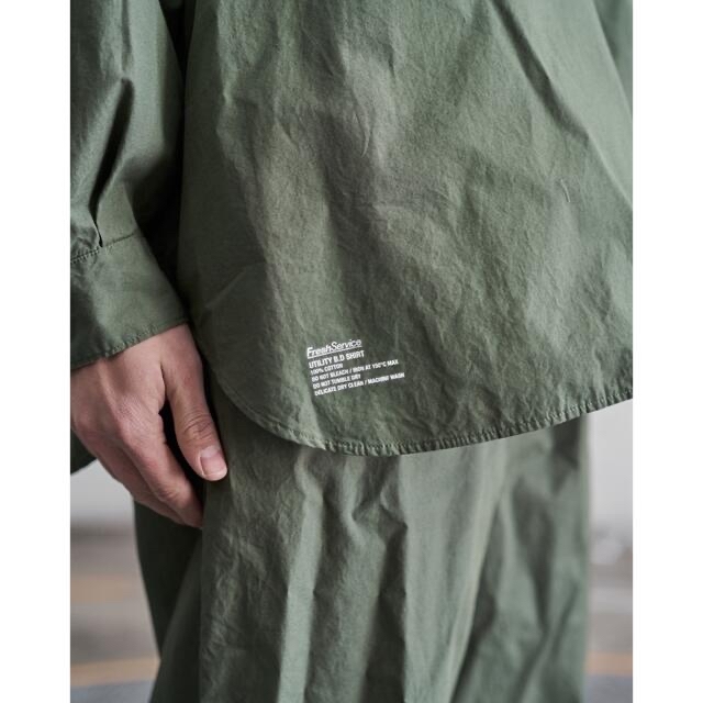 1LDK SELECT(ワンエルディーケーセレクト)のFreshService UTILITY B.D SHIRTフレッシュサービス メンズのトップス(シャツ)の商品写真