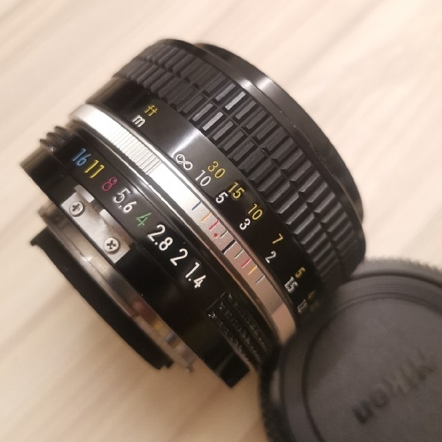 Nikon(ニコン)のNikon Nikkor 50mm f1.4 非Ai ニコン Fマウント スマホ/家電/カメラのカメラ(レンズ(単焦点))の商品写真