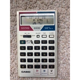 カシオ(CASIO)の【電池付き，取り扱い説明書・箱なし】カシオ　ゲーム電卓(科学/技術)