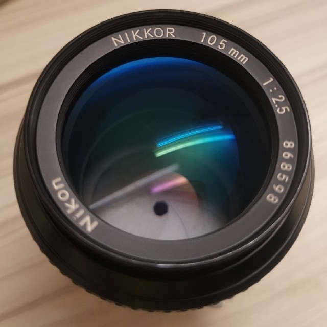 Nikon(ニコン)のニコン nikon Ai 105mm F2.5 レンズ スマホ/家電/カメラのカメラ(レンズ(単焦点))の商品写真