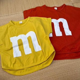 エムアンドエムアンドエムズ(m&m&m's)のm&m  お揃いTシャツ(Tシャツ/カットソー)