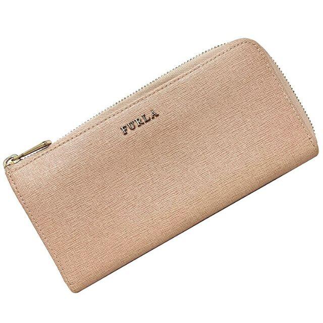 新品☆ FURLA(フルラ) ピンク バニラ レザー 折り財布