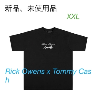 リックオウエンス(Rick Owens)のRick Owens x Tommy Cash  Tシャツ　xxl 新品、未使用(Tシャツ/カットソー(半袖/袖なし))