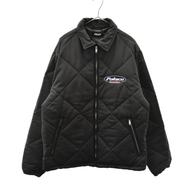 Palace Skateboards パレススケートボーズ 21AW COLLARED PUFFA JACKET カラード パファー キルティングジャケット ブラック