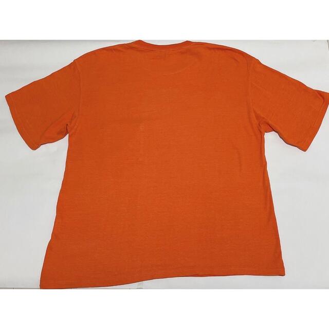 UNUSED(アンユーズド)のunused ポケットT  サイズ2 オレンジ　 メンズのトップス(Tシャツ/カットソー(半袖/袖なし))の商品写真