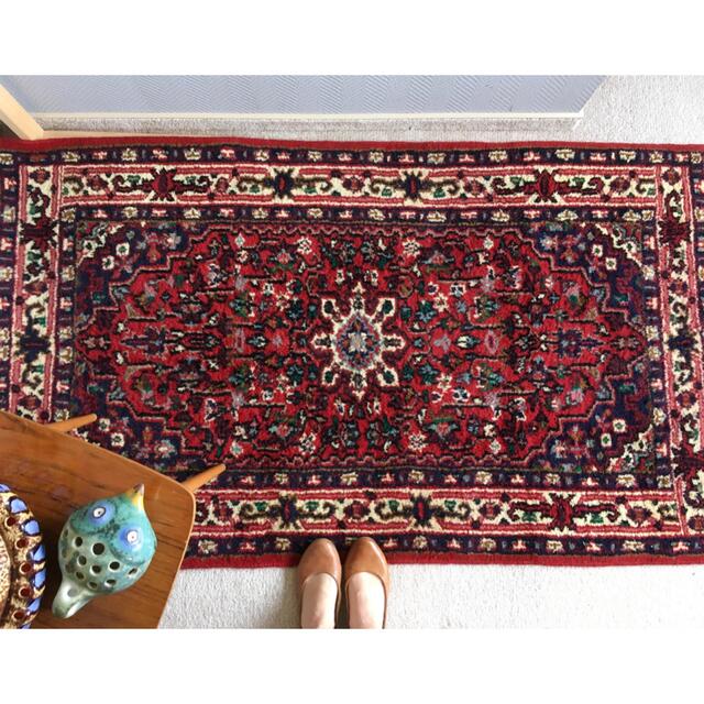 ヴィンテージラグ ペルシャ絨毯 エリアラグ 92×170のサムネイル