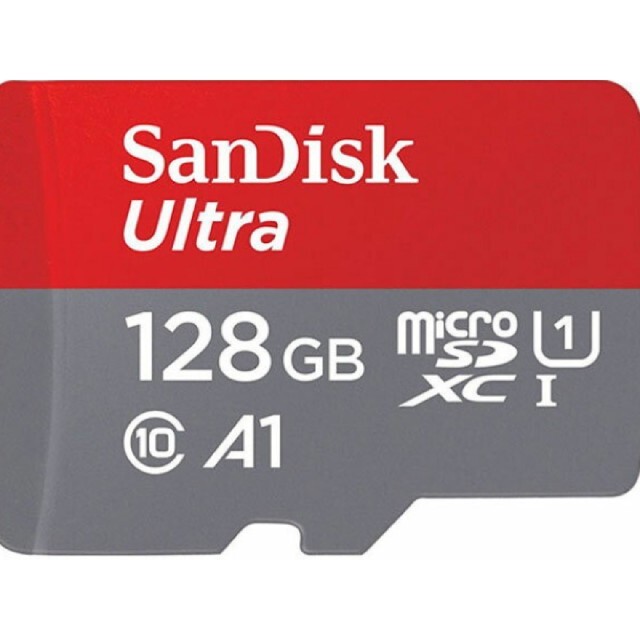 SanDisk(サンディスク)の【SanDisk】マイクロSDカード　128GB　1枚　120M/秒 スマホ/家電/カメラのスマホ/家電/カメラ その他(その他)の商品写真