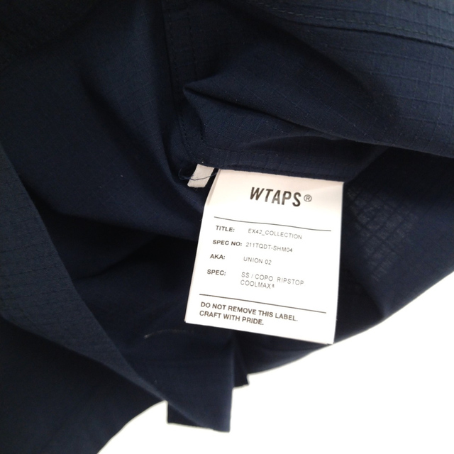 WTAPS 21SS S/S UNION 01 shirt Ssize