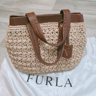 フルラ(Furla)のフルラ　カゴバック(かごバッグ/ストローバッグ)