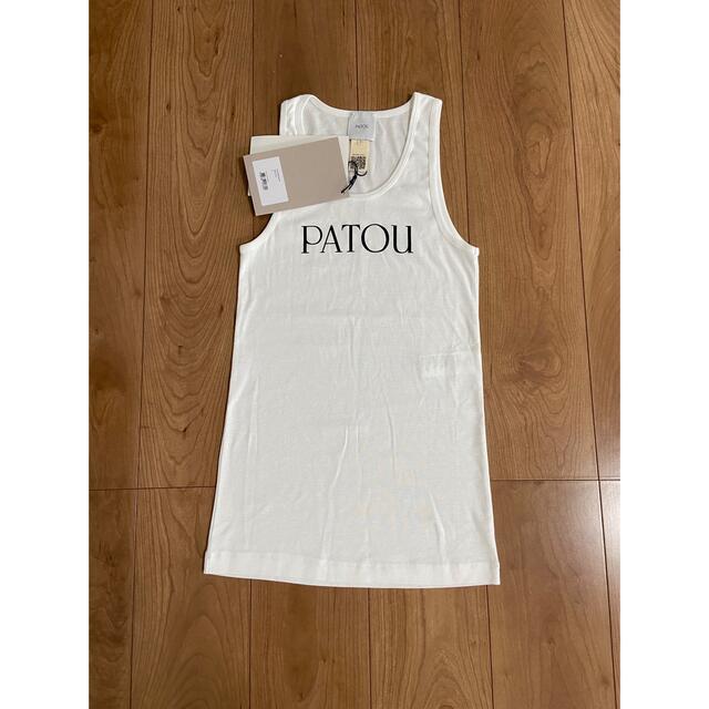 新品タグ付き patou ロゴタンクトップ 白 Sサイズ パトウ | iins.org