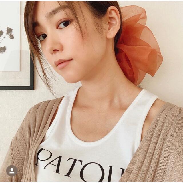 新品タグ付き patou ロゴタンクトップ 白 Sサイズ パトウ