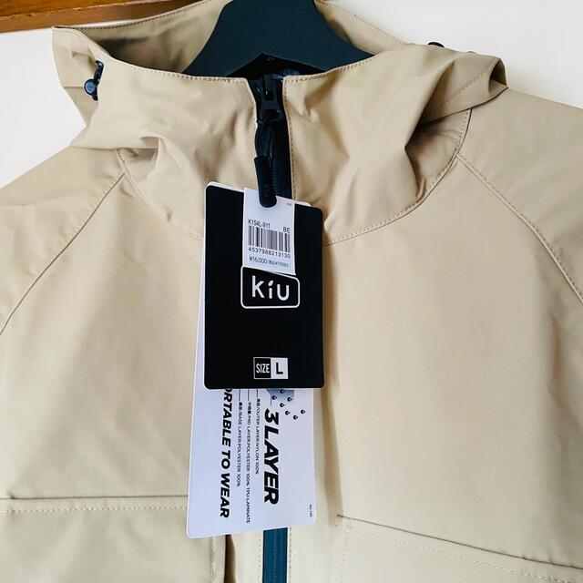 KiU(キウ)の【KiU】キウ 4ポケット フィールドジャケット レインジャケット(新品) メンズのジャケット/アウター(マウンテンパーカー)の商品写真