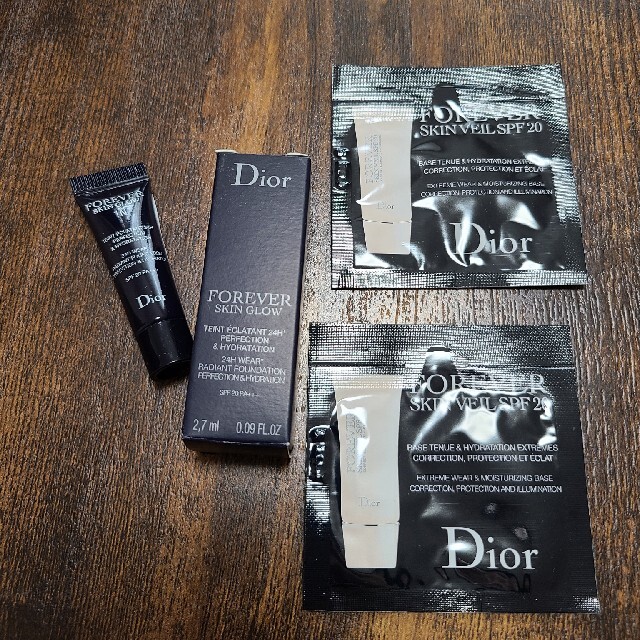 Christian Dior Diorファンデーション 2種類 下地 サンプルの通販 by いちご's shop｜クリスチャンディオールならラクマ