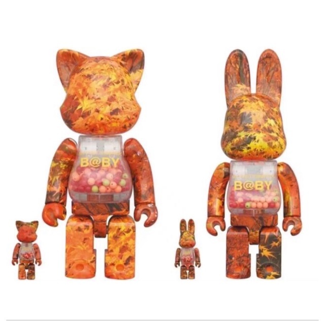 MY FIRST BE@RBRICK AUTUMN LEAVES 千秋 400%