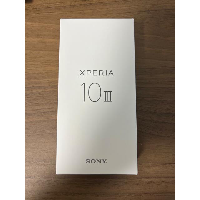 SIMフリー SONY Xperia 10 III A102SO ブルー