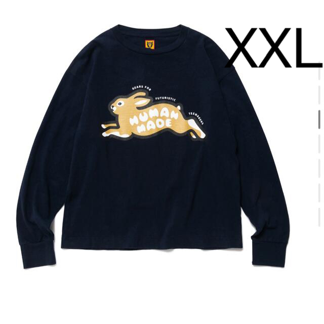 HUMAN MADE(ヒューマンメイド)のヒューマンメイド　RABBIT L/S T-SHIRT メンズのトップス(Tシャツ/カットソー(七分/長袖))の商品写真