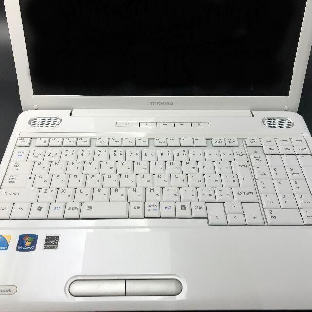 【セットアップ済み】 入門用 ホワイト ノートパソコン dynabook