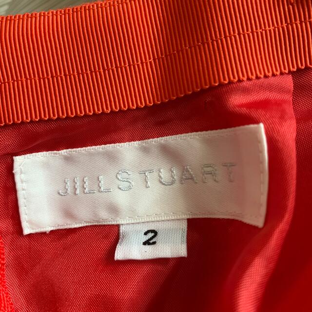 JILLSTUART(ジルスチュアート)のJILLSTUART スカート　オレンジ レディースのスカート(ミニスカート)の商品写真