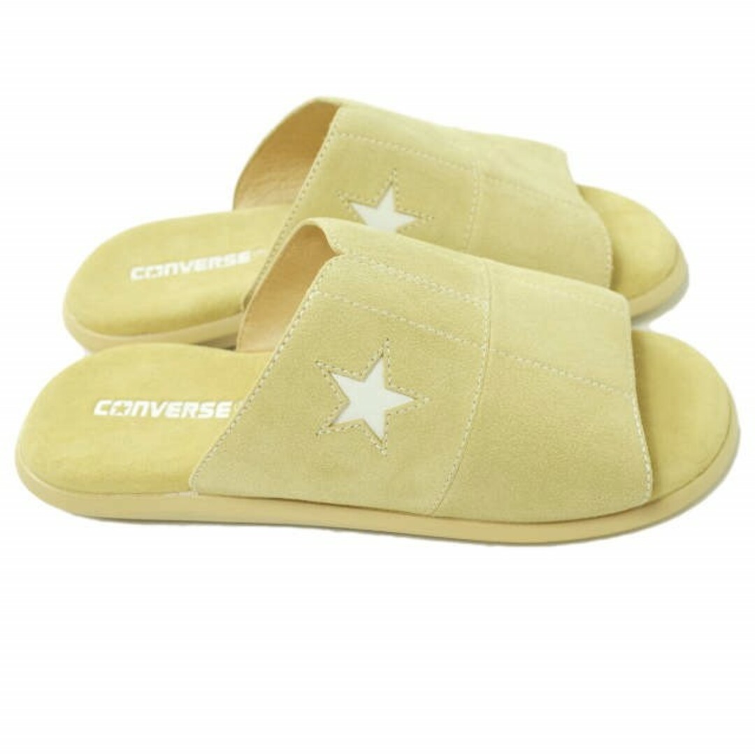 CONVERSE ADDICT コンバースアディクト ONE STAR SANDAL ワンスターサンダル US7.5(26cm) SAND スエード ベージュ シューズ【新古品】【CONVERSE ADDICT】