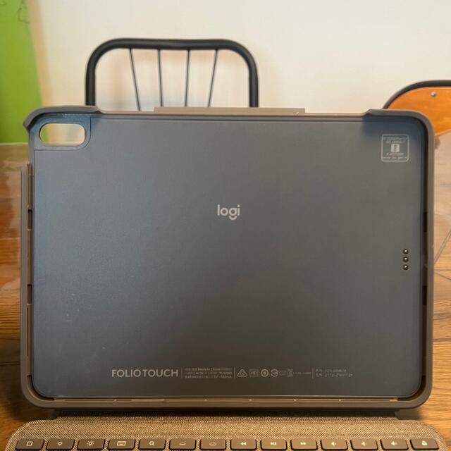 iPad(アイパッド)のLogicool Folio Touch フォリオタッチ iPad air4 スマホ/家電/カメラのスマホアクセサリー(iPadケース)の商品写真