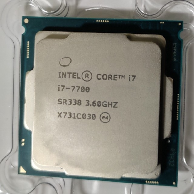 Intel Core i7-7700 （3.60GHz）PC/タブレット