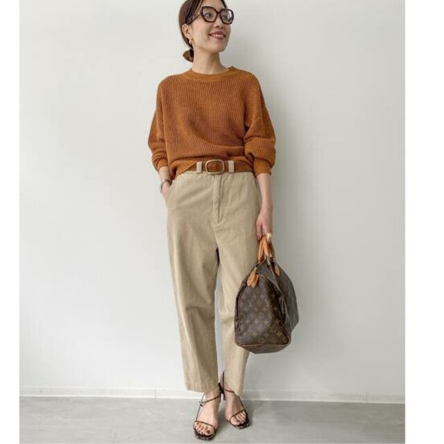 L'Appartement DEUXIEME CLASSE(アパルトモンドゥーズィエムクラス)のL'Appartement   Americana  Chino Pants レディースのパンツ(カジュアルパンツ)の商品写真