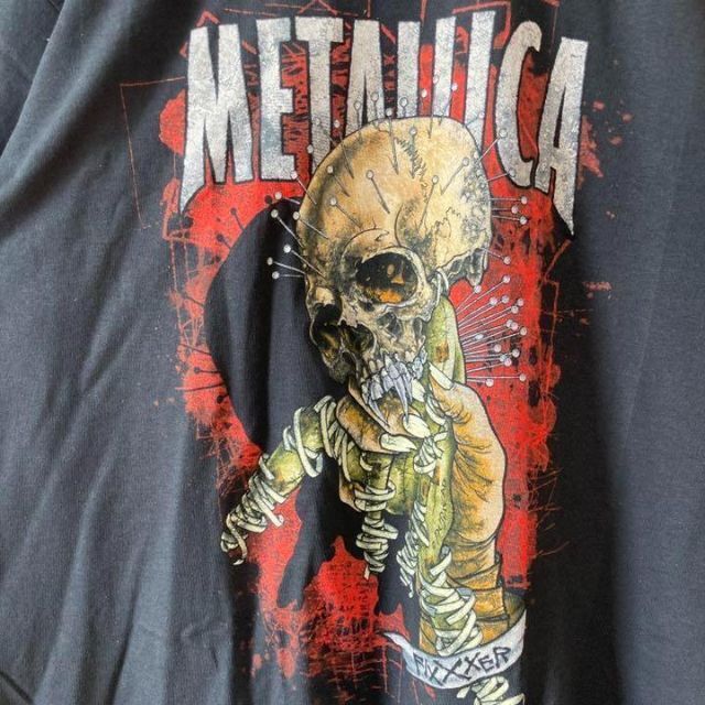 新品即納】 アメリカUSA古着半袖バンドtシャツメタリカヘヴィコットン