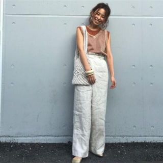 ザラ(ZARA)のungrid タンクトップ　セットアップ　黒(カットソー(半袖/袖なし))