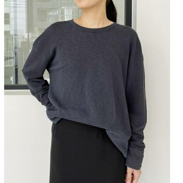 L'Appartement DEUXIEME CLASSE(アパルトモンドゥーズィエムクラス)のL'Appartement【JAMES PERSE】SWEAT TOPS レディースのトップス(トレーナー/スウェット)の商品写真