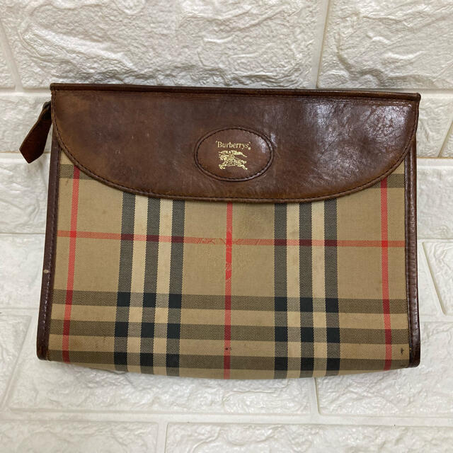 BURBERRY - バーバリー ノバチェック シャドーホース クラッチバッグ