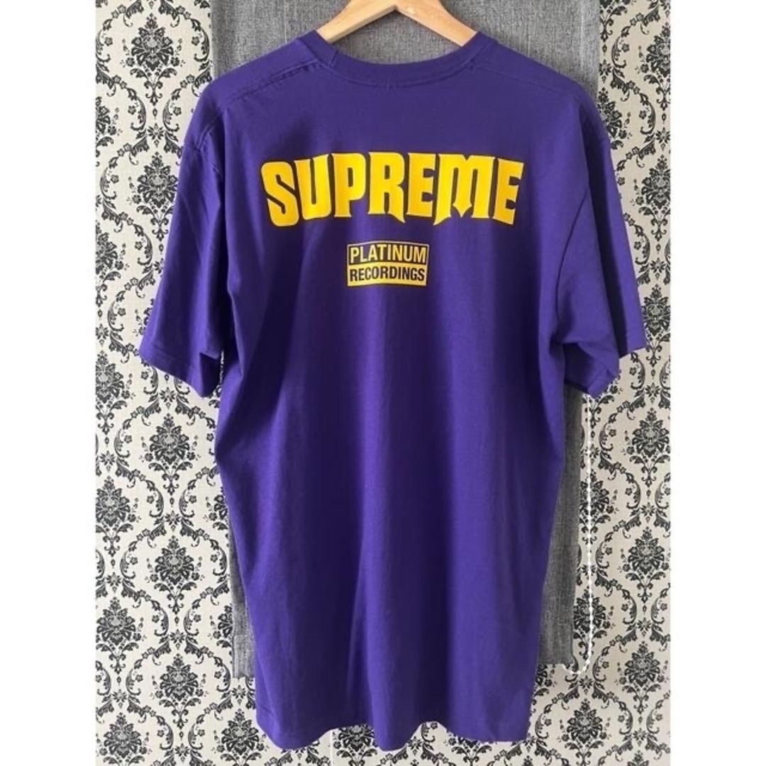 Supreme(シュプリーム)のSupreme Still Talking Tee "Purple" メンズのトップス(Tシャツ/カットソー(半袖/袖なし))の商品写真