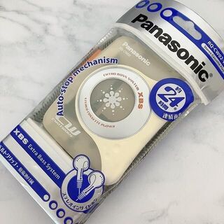 パナソニック(Panasonic)のカセットプレーヤー RQ-CW02-W(ポータブルプレーヤー)
