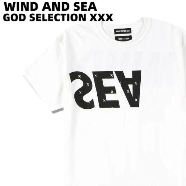 wind and sea × XXX MONOGRAM T-SHIRT L